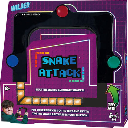 Snake Attack - Handheld Electronic Light up Game
