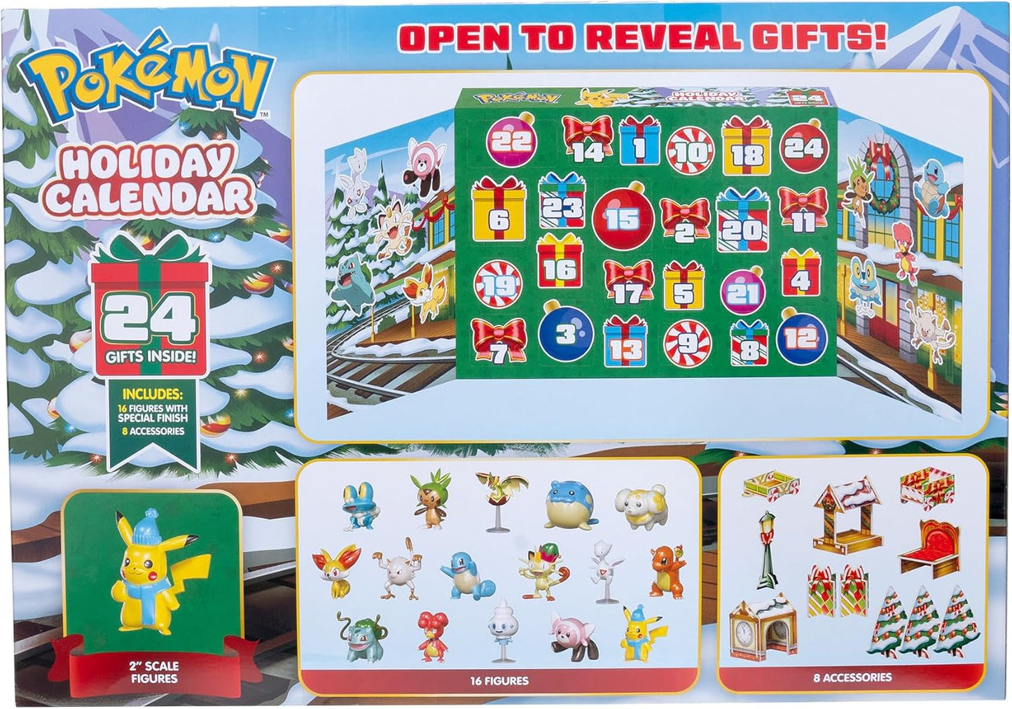 Pokemon Holiday Advent Calendar