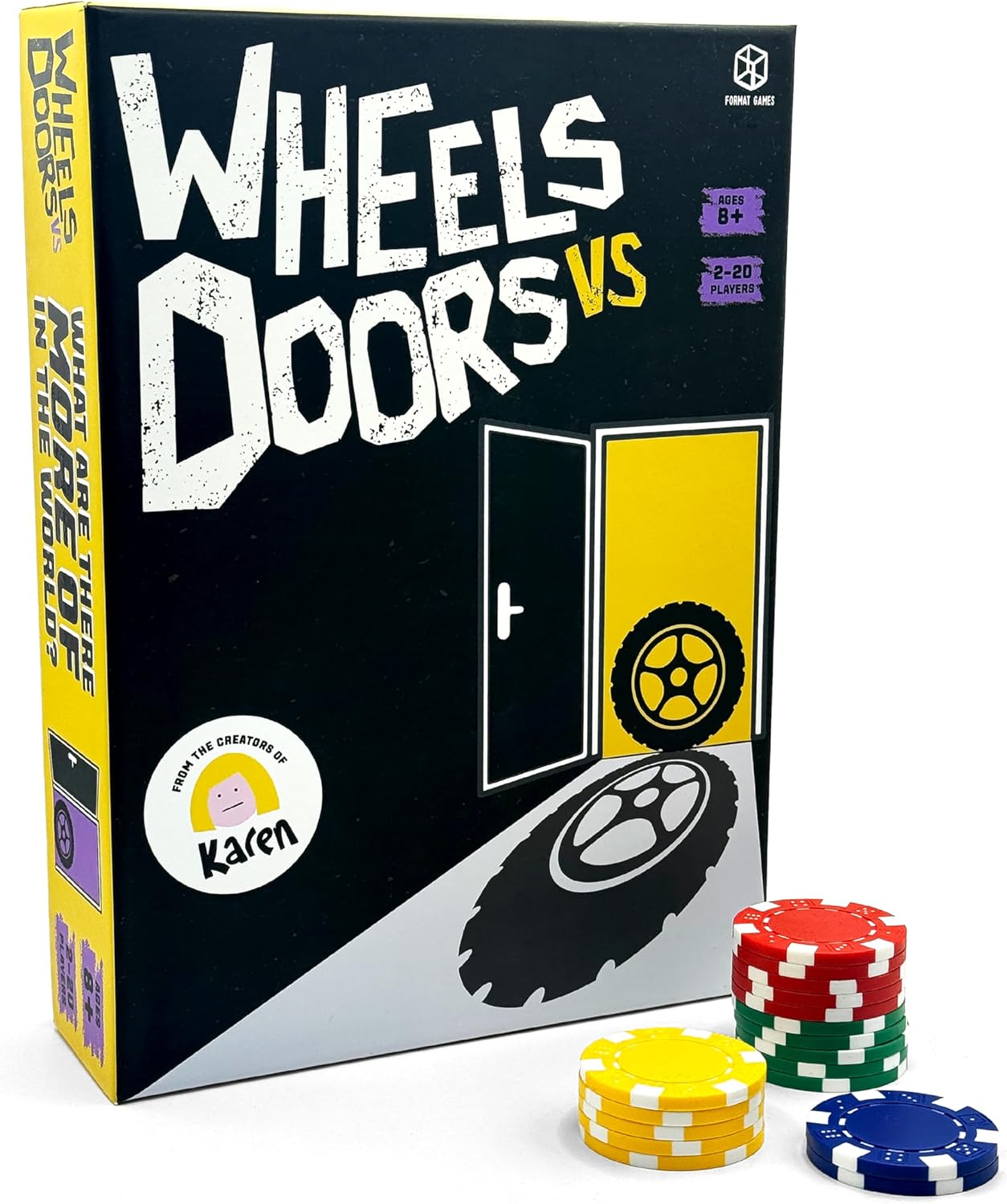 Wheels Vs Doors Board Game