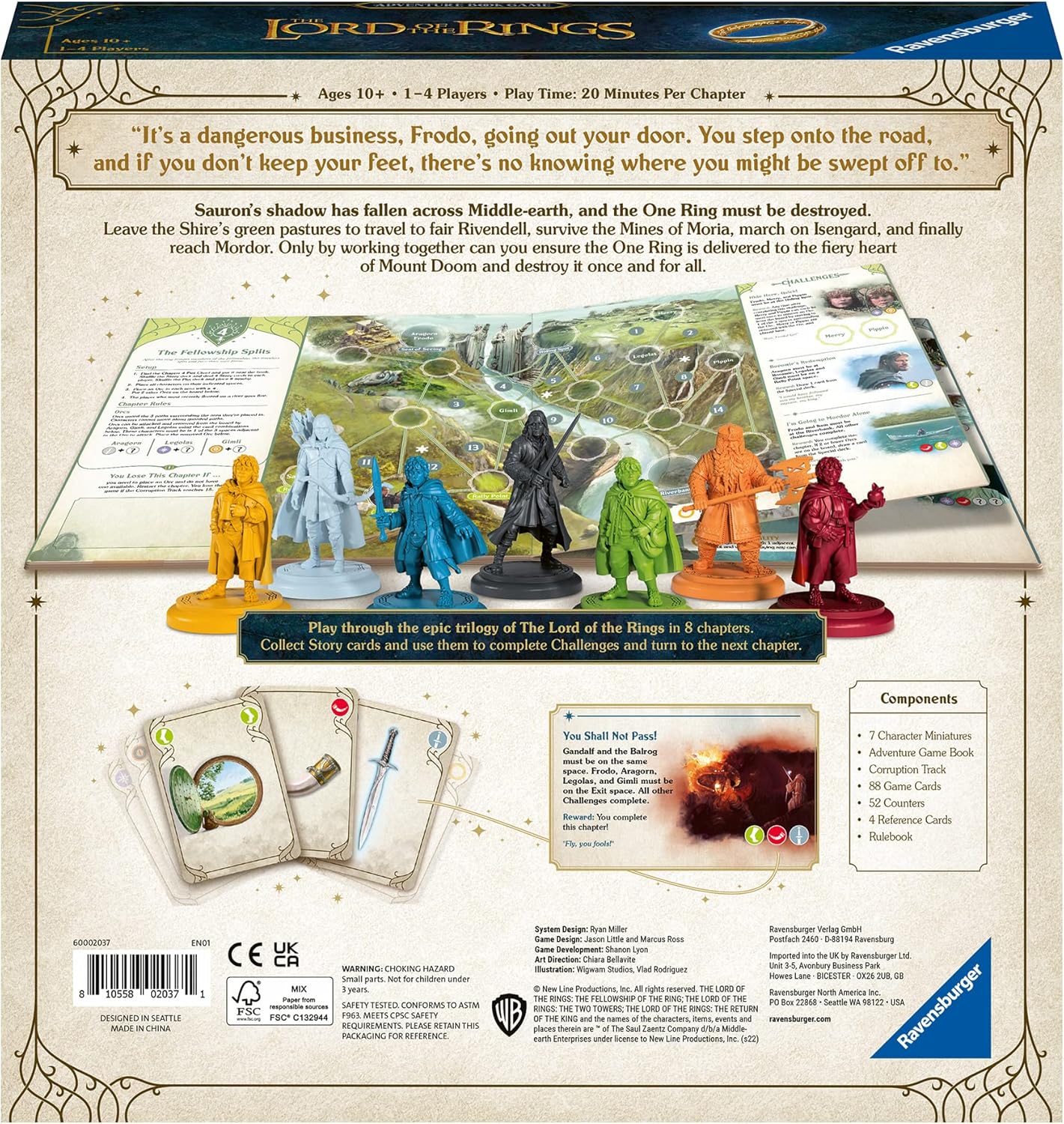 Ravensburger Lord of the Rings Adventure Book