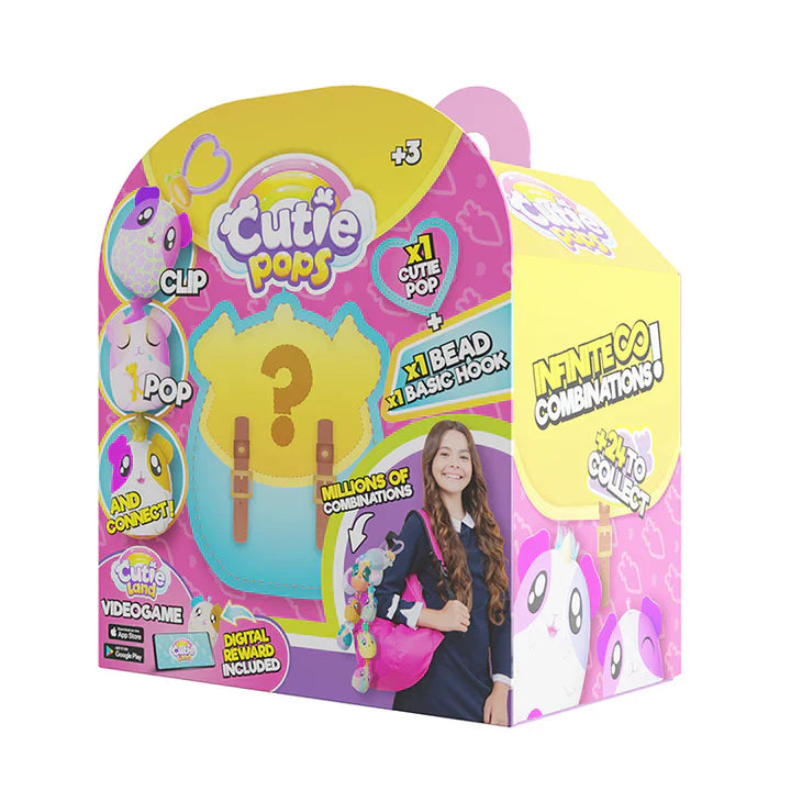Cutie Pops Single Pack - Surprise Mini Plush - Cutie Land