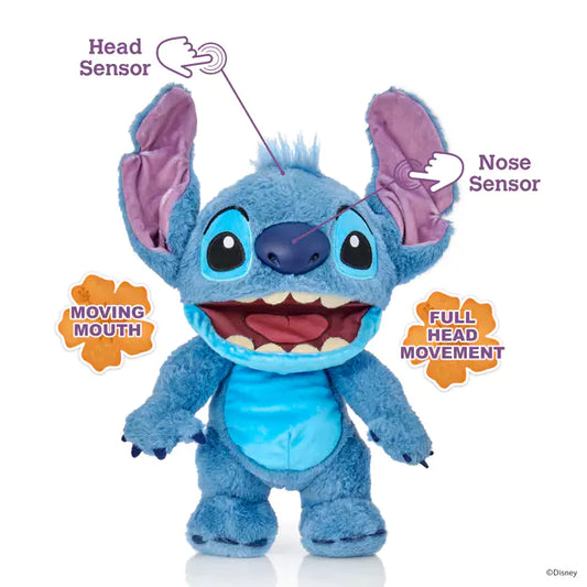 Disney Chatty Stitch Deluxe Puppetronic
