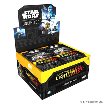 Star Wars: Unlimited Jump to Lightspeed Set 4 Booster Display (24 Packs)