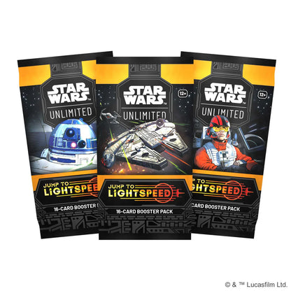 Star Wars: Unlimited Jump to Lightspeed Set 4 Booster Display (24 Packs)