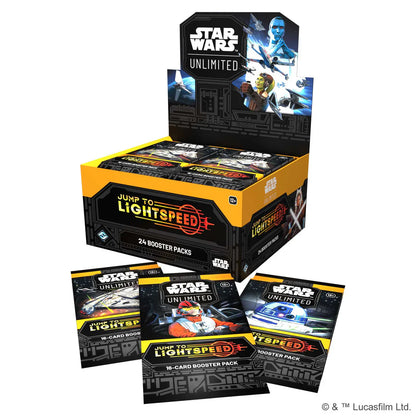 Star Wars: Unlimited Jump to Lightspeed Set 4 Booster Display (24 Packs)
