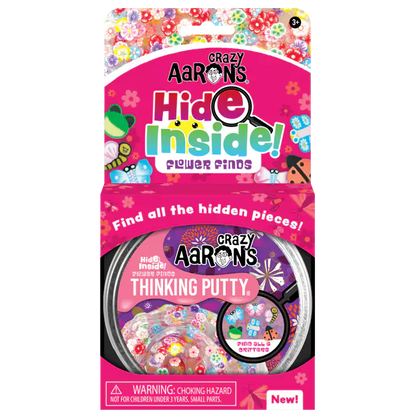Hide Inside Flower Finds - Thinking Putty