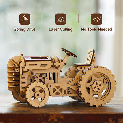 Tractor 3D Wooden Puzzle