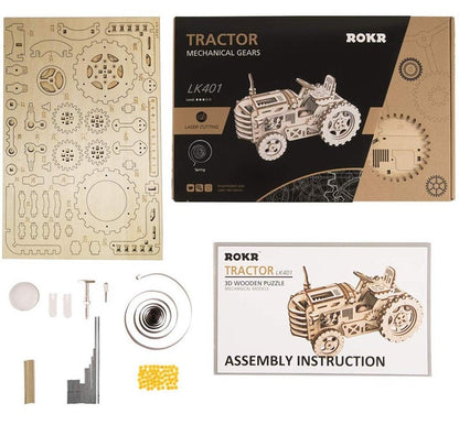 Tractor 3D Wooden Puzzle