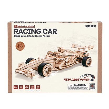 F1 Racing Car LK505 3D Wooden Puzzle