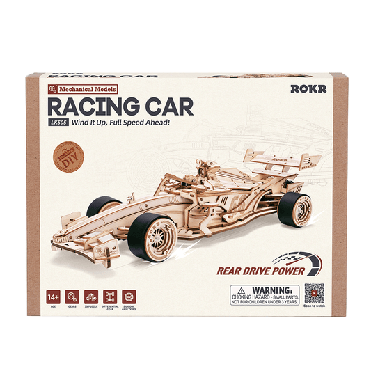 F1 Racing Car LK505 3D Wooden Puzzle