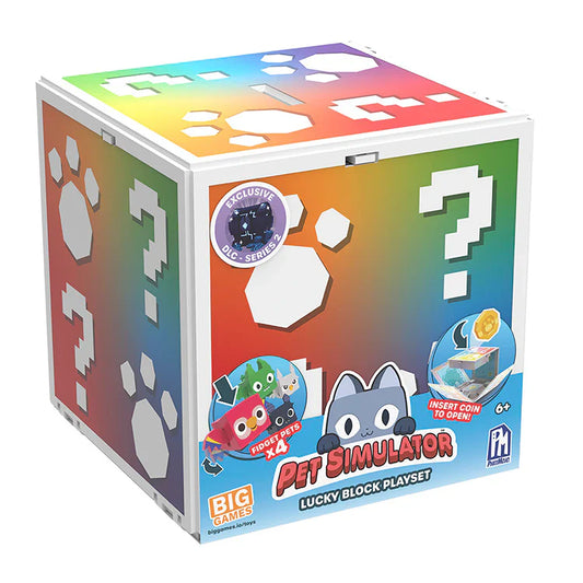 Pet Simulator Series 2 Lucky Block Playset