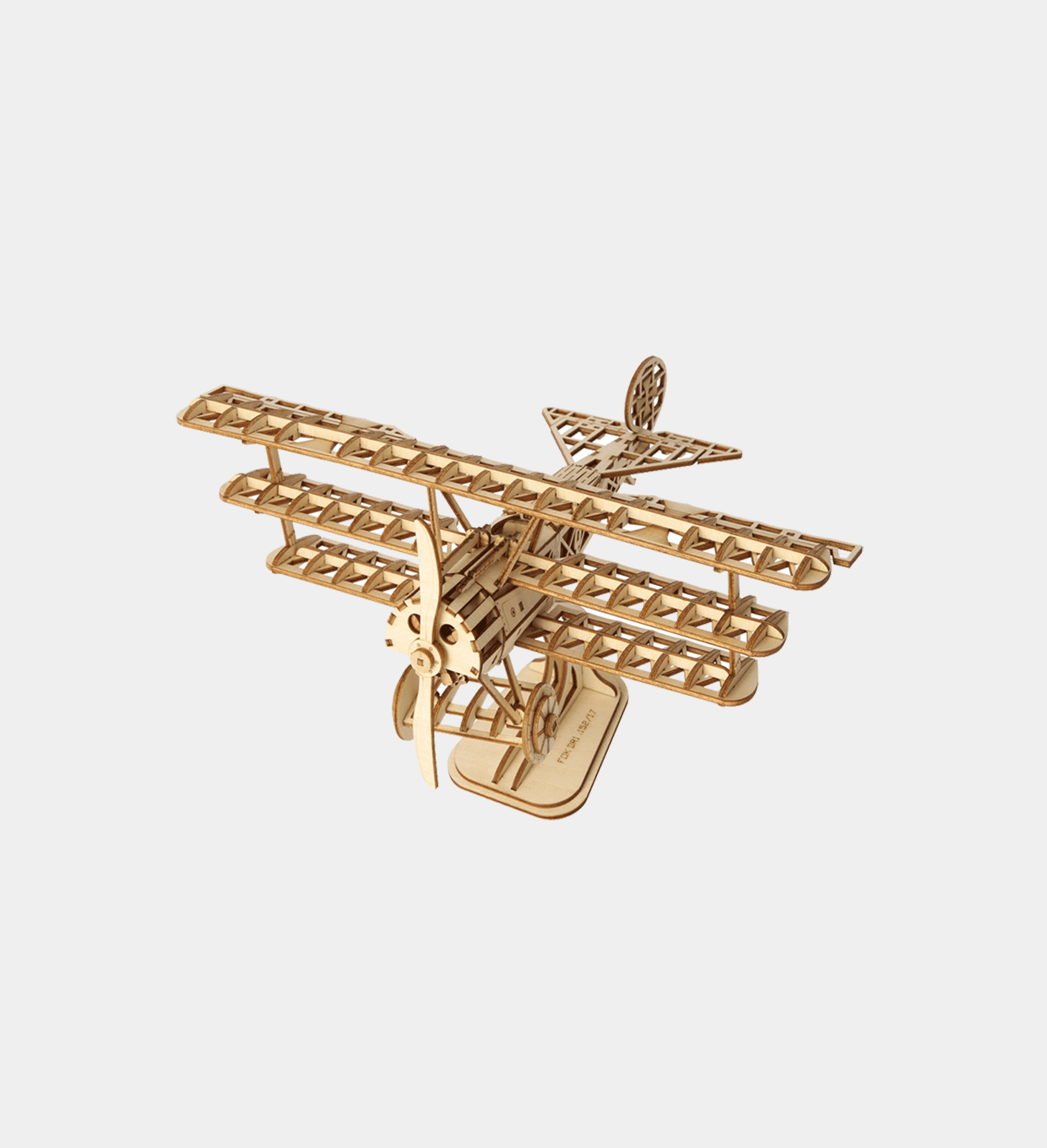 Airplane Bi-Plane TG301 3D Wooden Puzzle