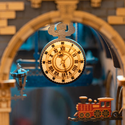 Rolife Time Travel DIY Book Nook Shelf Insert TGB04