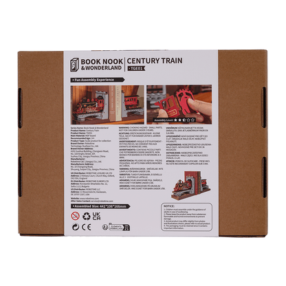 Rolife Century Train DIY Book Nook TGE01