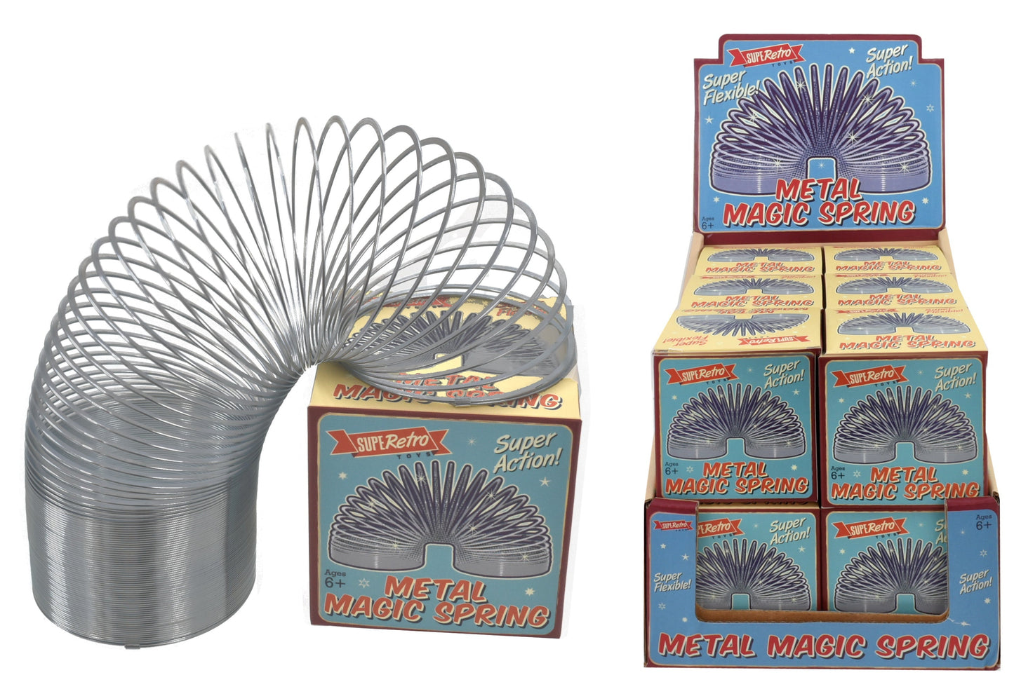 Metal Magic Slinky Spring