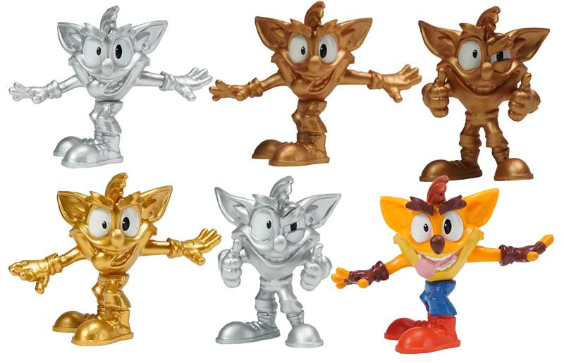Crash Bandicoot Smash Box Surprise Figure