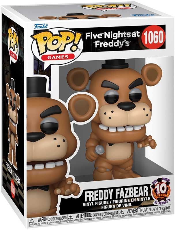 Funko Pop Games: Fnaf 10 Year - Freddy