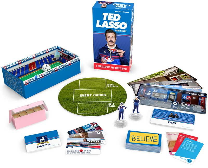 Funko Ted Lasso Party Game – Cooperative Football Fun (Ages 8+)