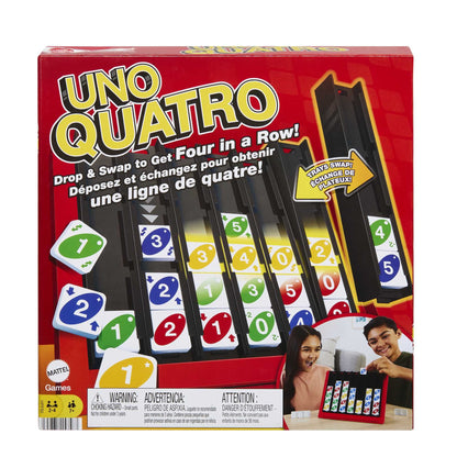 Mattel Games UNO Quatro