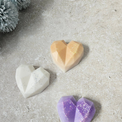 Large Geo Heart Wax Melts