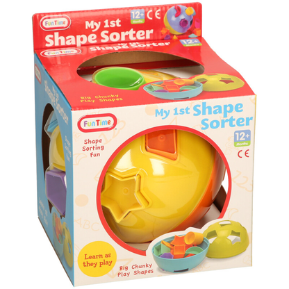 Shape Sorter Ball – Colourful Chunky Learning Toy for Toddlers (12 Months+)