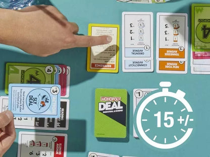 Monopoly Brand Monopoly Deal Family Card Game UK