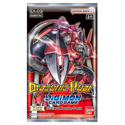 Digimon Card Game: Draconic Roar EX-03 - Single Booster Pack